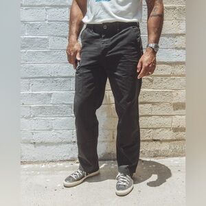 Imperfects - Courier Pant OG Fit in Craft Canvas - Black - 36W